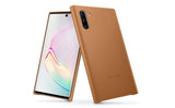 Official Samsung Galaxy Note 10 Leather Cover  Back Case - Camel EF-VN970LAEGWW
