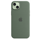 Official Apple iPhone 15 Plus Case Silicone MagSafe Cyprus Green - Unboxed