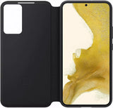 Official Samsung Galaxy S22 + Smart Clear View Cover Case Black