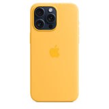 Apple iPhone 15 Pro Max Case Silicone MagSafe Sunglow