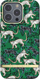 Richmond & Finch iPhone 13 Pro Case Green Leopard