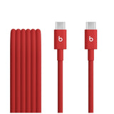 Beats USB-C to USB-C Cable 1.5m Woven Fast Charge Rapid Red