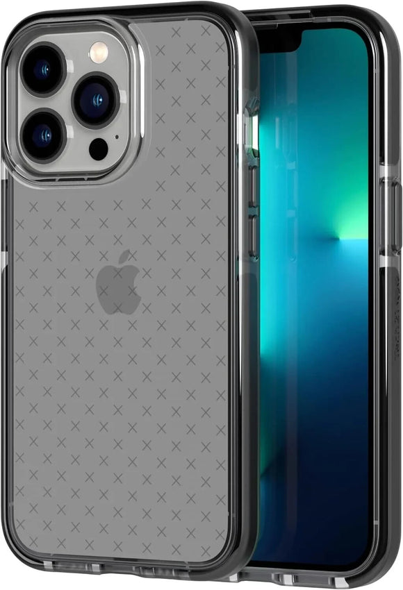 Tech21 iPhone 13 Pro EvoCheck Case with Drop Protection - Smokey / Black