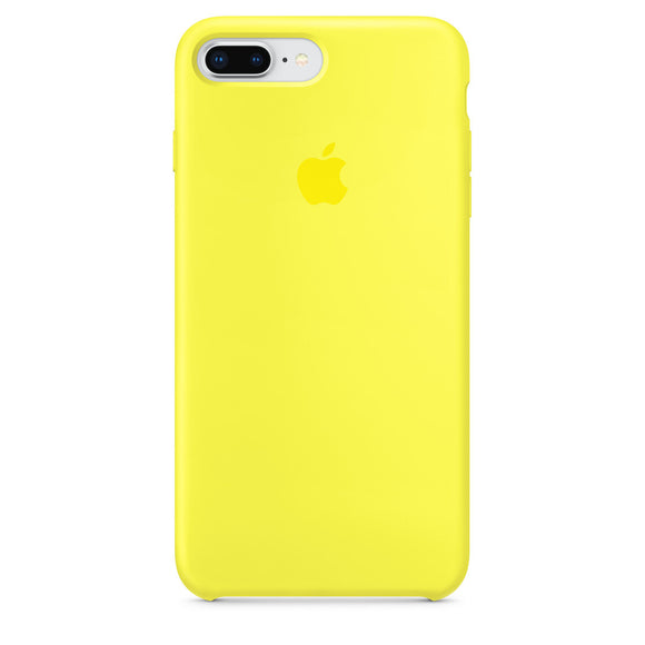 Official Apple iPhone 8 Plus 7 Plus Case Silicone Cover Flash Yellow MR6A2ZM/A