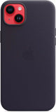 Official Apple iPhone 14 Plus Case Leather Magsafe Ink MPPC3ZM/A RRP £59