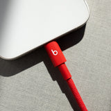 Beats Lightning to USB-C Cable 1.5m Woven Fast Charge Red