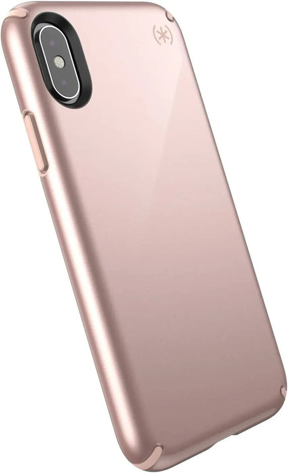 SPECK iPhone XR Presidio Metallic Protective Back Case DAHLIA PEACH