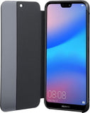 Official Huawei Mate 20 Lite Smart View Flip Cover Wallet Sleep Wake Black