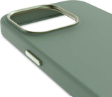 Decoded iPhone 15 Pro Max Case Silicone MagSafe Back Cover Sage Leaf Green