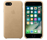 Official Apple iPhone 7 8 SE 2nd / 3rd Gen Leather Case Tan Cover MMY72ZM/A