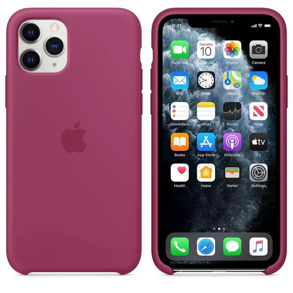 Official Apple  iPhone 11 Pro Case Silicone Back Cover Pomegranate MXM62ZM/A
