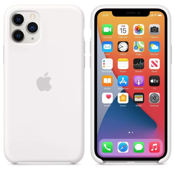 Official Apple  iPhone 11 Pro Case Silicone Back Cover White MWYL2ZM/A