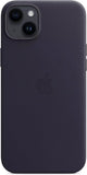 Official Apple iPhone 14 Plus Case Leather Magsafe Ink MPPC3ZM/A - Open Box