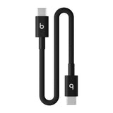 Beats USB-C to USB-C Cable 20cm Short Woven Fast Charge Black