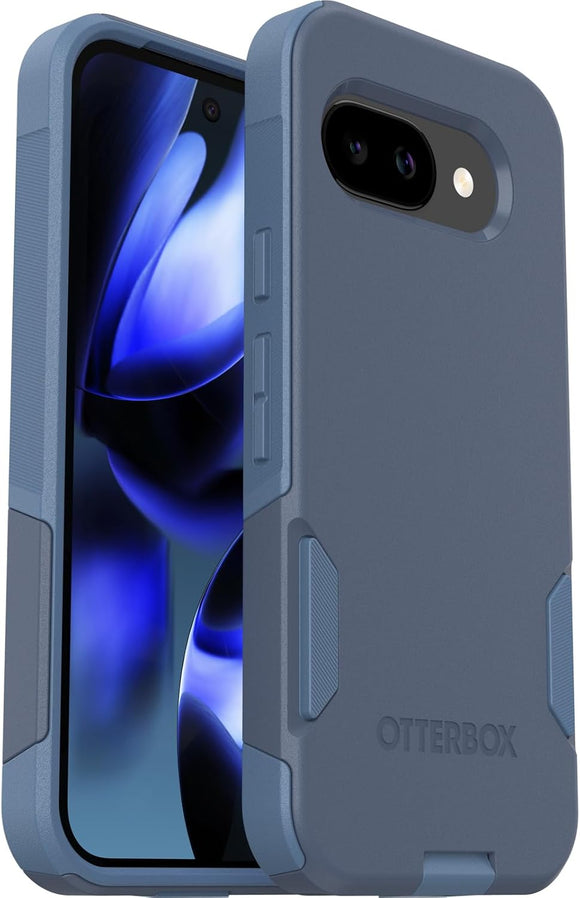 OtterBox Google Pixel 9a Case Commuter Series Rugged Back Cover Baby Blue Jeans