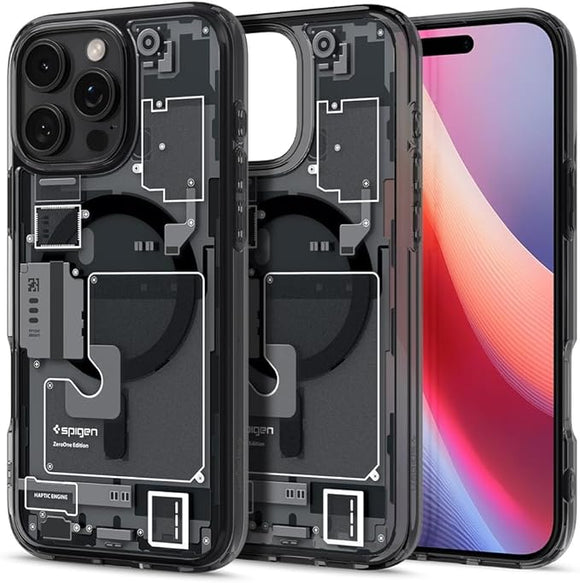 Spigen iPhone 16 Pro Ultra Hybrid Magfit Case Magsafe Zero One Dark Grey