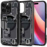 Spigen iPhone 16 Pro Ultra Hybrid Magfit Case Magsafe Zero One Dark Grey