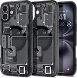Spigen iPhone 16 Ultra Hybrid Magfit Case Magsafe Zero One Black