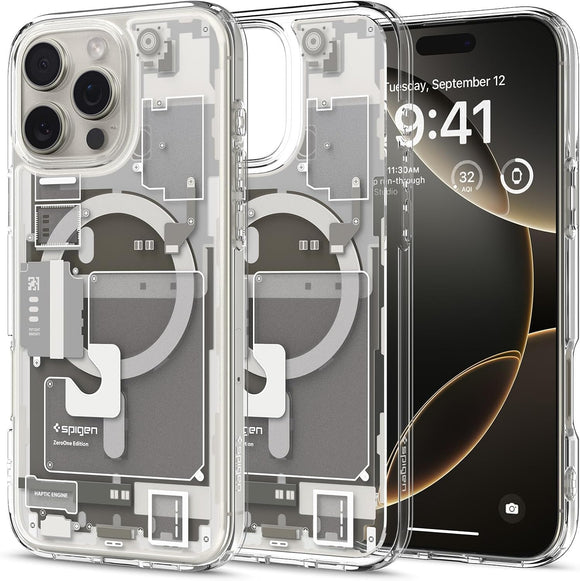 Spigen iPhone 16 Pro Max Ultra Hybrid Magfit Case Magsafe Zero One Titanium