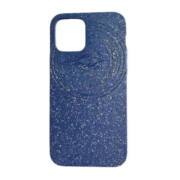 Pela iPhone 11 Pro Sustainable Case - Cosmic Blue (Retrograde Edition)