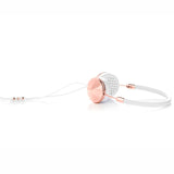 FRENDS Layla Over-Ear Wired Headphones - White/Rose Gold