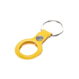 Official Apple AirTag Leather Key Ring - Meyer Lemon