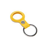 Official Apple AirTag Leather Key Ring - Meyer Lemon