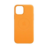 Official Apple iPhone 12 Mini Leather Case with MagSafe - California Poppy