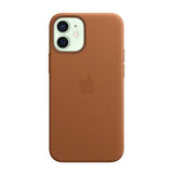 Official Apple iPhone 12 Mini Leather Case with MagSafe - Saddle Brown