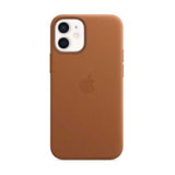 Official Apple iPhone 12 Mini Leather Case with MagSafe - Saddle Brown