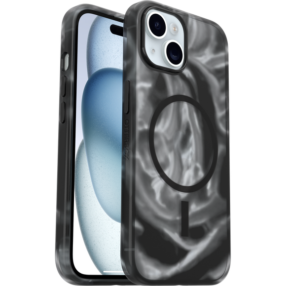 OtterBox iPhone 15 Case Figura Silicone Cover MagSafe Boba Sorbet