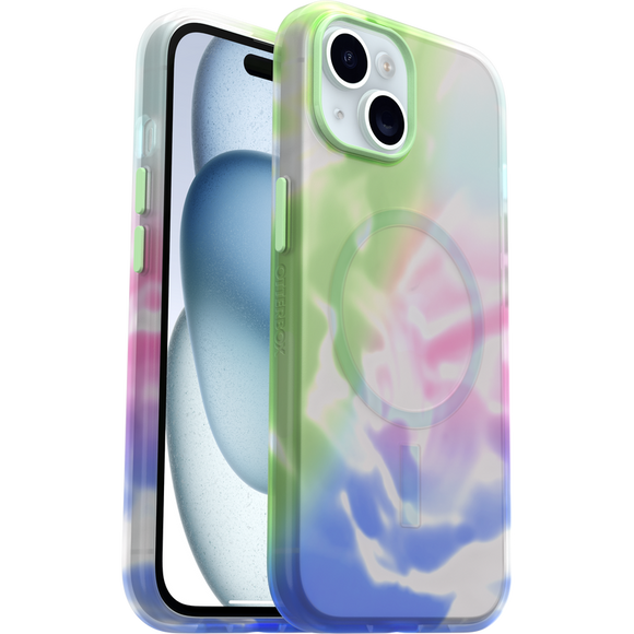 OtterBox iPhone 15 Case Figura Silicone Cover MagSafe Unicorn Sorbet