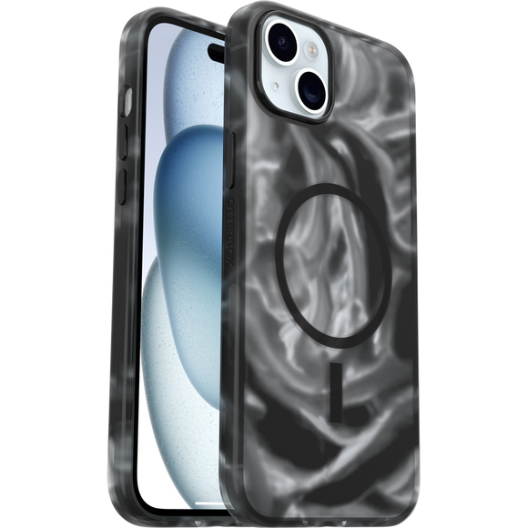 OtterBox iPhone 15 Plus Case Figura Silicone Cover MagSafe Boba Sorbet