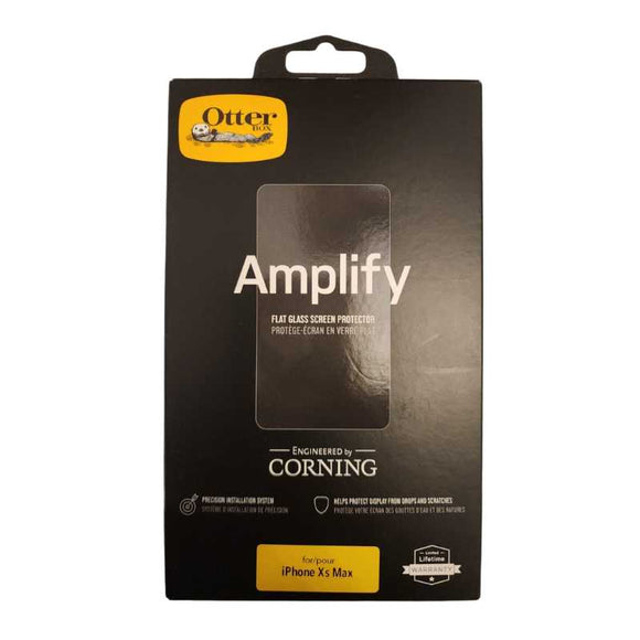 OtterBox iPhone XS Max Amplify Glass Screen Protector - Clear