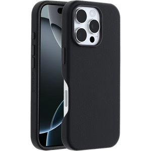 OtterBox Symmetry Series Cactus Leather MagSafe Case iPhone 16 Pro Noir Ash