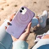 Pela iPhone 11 Sustainable Case - Lavender (Mandala Edition)