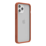 Pela iPhone 12/iPhone 12 Pro Clear Case with Terracotta Ridge