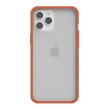 Pela iPhone 12/iPhone 12 Pro Clear Case with Terracotta Ridge