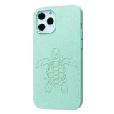 Pela iPhone 12/iPhone 12 Pro Sustainable Case - Ocean Turquoise (Turtle Edition)