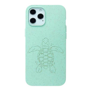 Pela iPhone 12/iPhone 12 Pro Sustainable Case - Ocean Turquoise (Turtle Edition)