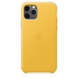 Apple iPhone 11 Pro Case Leather Back Cover Meyer Lemon - GV8 Tech