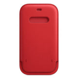 Apple iPhone 12 / 12 Pro Case Sleeve Leather MagSafe Scarlet - GV8 Tech