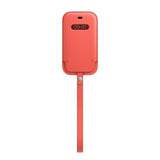 Apple iPhone 12 mini Case Leather Sleeve MagSafe Pink Citrus - GV8 Tech