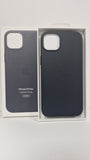 Apple iPhone 14 Plus Case Leather Magsafe Midnight - GV8 Tech
