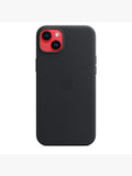 Apple iPhone 14 Plus Case Leather Magsafe Midnight - GV8 Tech