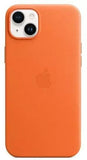 Apple iPhone 14 Plus Case Leather MagSafe Orange - GV8 Tech