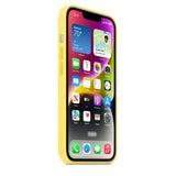 Apple iPhone 14 Plus Case Silicone MagSafe Canary Yellow - GV8 Tech