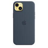 Apple iPhone 14 Plus Case Silicone MagSafe Cover Storm Blue - GV8 Tech