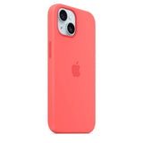 Apple iPhone 15 Case Silicone MagSafe Cover Guava - GV8 Tech
