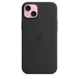 Apple iPhone 15 Plus Case Silicone MagSafe Black - GV8 Tech